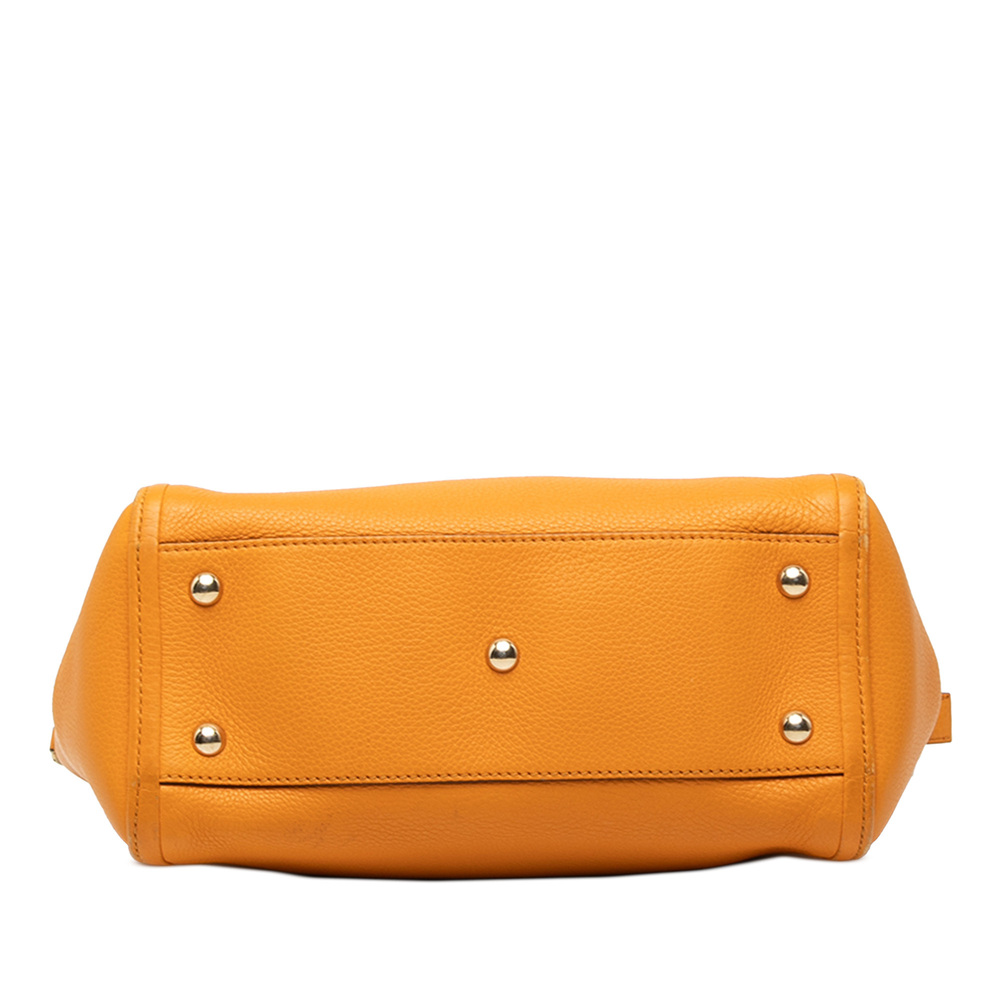 Pre-Loved Gucci Small Calfskin Soho Cellarius Satchel - Picture 3 of 8